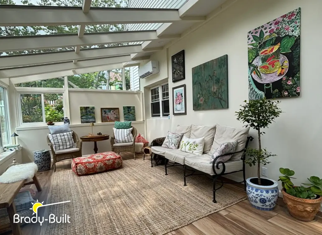 Living Room Sunroom Addition